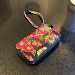 Vera Bradley Wristlet, Symphony in Hue